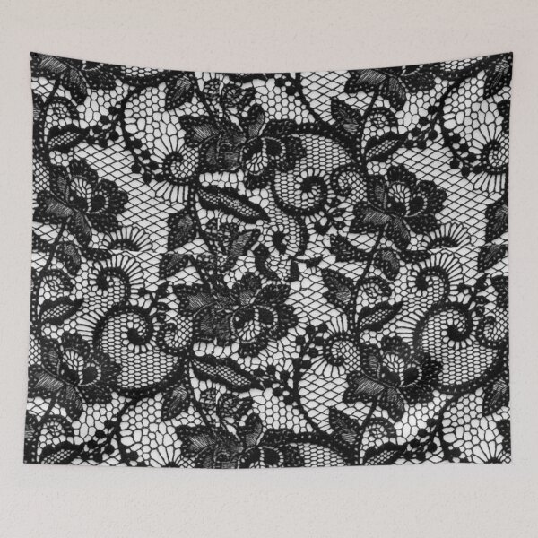 Item preview, Black Lace Pattern designed and sold by MIAMwits.