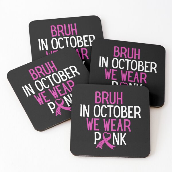 Item preview, Breast For Bruh In October Pink designed and sold by Dondonmart.