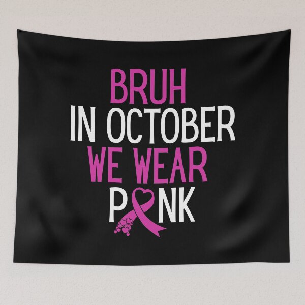 Item preview, Breast For Bruh In October Pink designed and sold by Dondonmart.