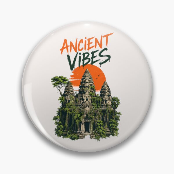 Item preview, Ancient Temple Jungle Pattern – Seamless Tropical Heritage Design | SEO Product Description designed and sold by CallisC-Arts.