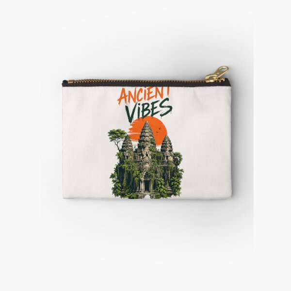 Item preview, Ancient Temple Jungle Pattern – Seamless Tropical Heritage Design | SEO Product Description designed and sold by CallisC-Arts.