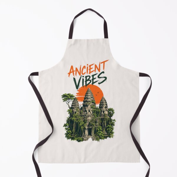 Item preview, Ancient Temple Jungle Pattern – Seamless Tropical Heritage Design | SEO Product Description designed and sold by CallisC-Arts.
