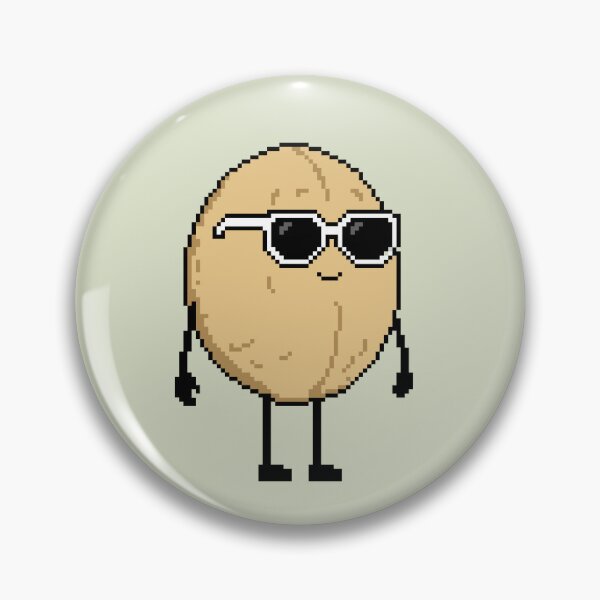 Item preview, Macadamia Pixel designed and sold by White Rim Mates.