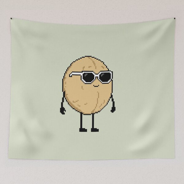 Item preview, Macadamia Pixel designed and sold by White Rim Mates.