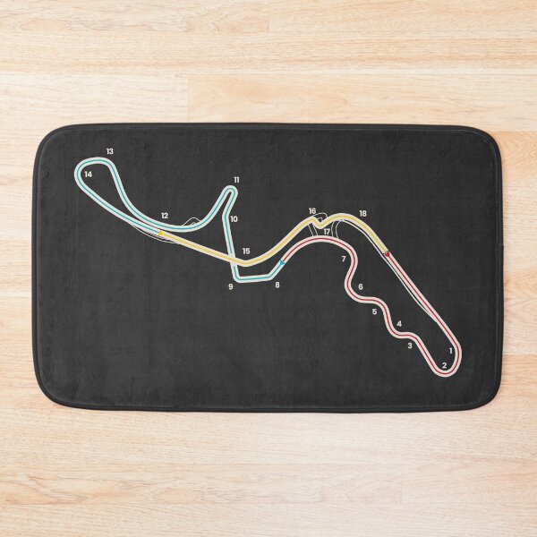 Item preview, Suzuka International Racing Course | Japanese Grand Prix Motorsports Circuit Map designed and sold by archetype prints.