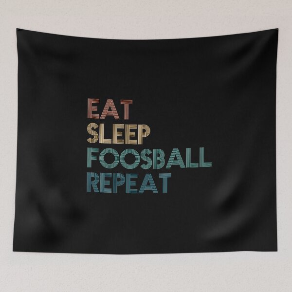 Item preview, Eat Sleep Foosball Repeat - Gift For Foosball Fans designed and sold by kindxinn.