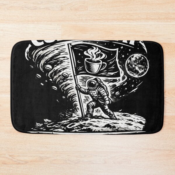 Item preview, One Small Sip for Man National Coffee Day Space Explorer designed and sold by irfanshikh.