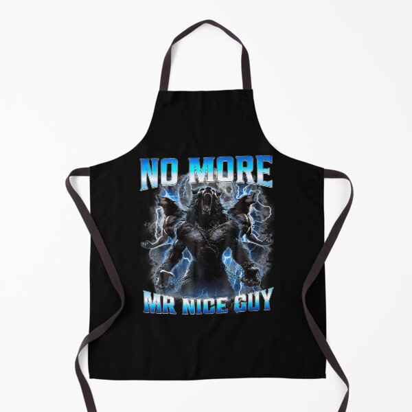 Item preview, No More Mr Nice Guy Funny Alpha Wolf Meme Werewolf designed and sold by Mdcazeem.