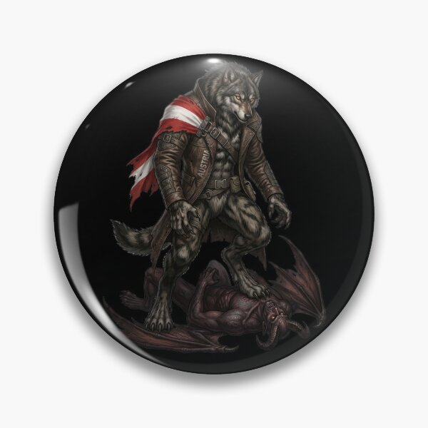 Item preview, Austrian werewolf defeats the devil designed and sold by ReneMM.