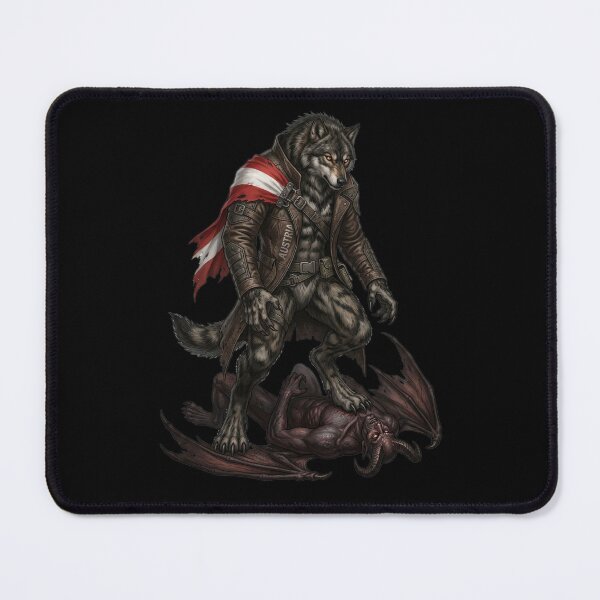 Item preview, Austrian werewolf defeats the devil designed and sold by ReneMM.