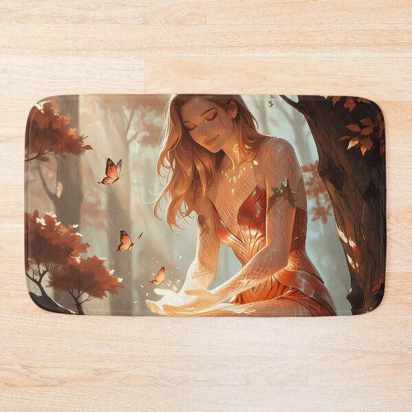 Item preview, Radiant Forest Spirit Mystical Light Among Autumn Trees designed and sold by BorgSpareParts.