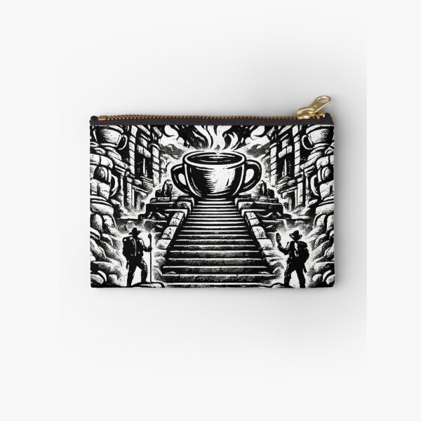 Item preview, The Sacred Brew National Coffee Day Temple Sanctuary designed and sold by irfanshikh.