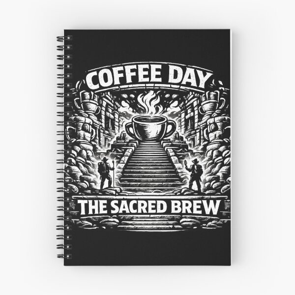 Item preview, The Sacred Brew National Coffee Day Temple Sanctuary designed and sold by irfanshikh.