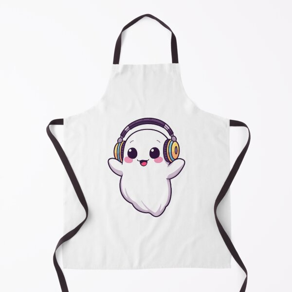 Item preview, Music Ghost Sticker | Headphone Vinyl Decal designed and sold by Pandey14.