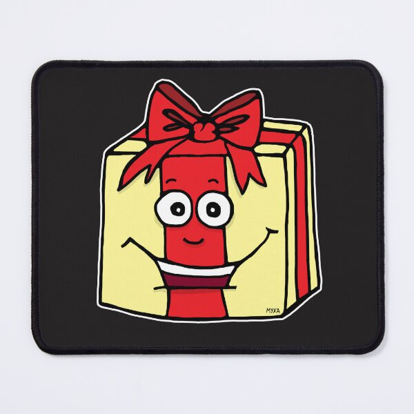 Item preview, Cute Happy Gift Box Sticker | Funny Birthday & Christmas Present Cartoon designed and sold by MyxaART.