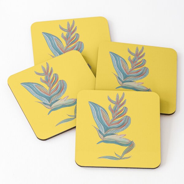 Item preview, Strelitzia in Rhythm - Gilded Linen designed and sold by energyoflove333.