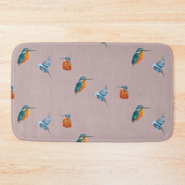 Item preview, Three Kingfishers: Acrylic Painted designed and sold by Charlotte's Shop of Bird Stuff.