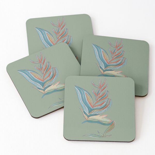 Item preview,  Strelitzia in Rhythm - Sage Moss  designed and sold by energyoflove333.