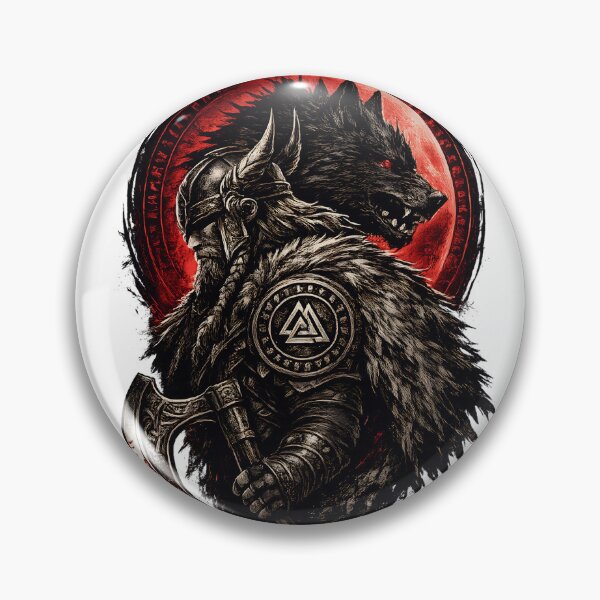 Item preview, Berserker Wolf Guardian of Valhalla designed and sold by CreativeMindsetLab.