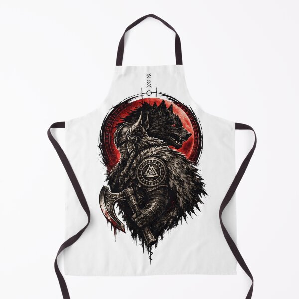 Item preview, Berserker Wolf Guardian of Valhalla designed and sold by CreativeMindsetLab.
