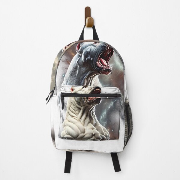 Item preview, Dogo Argentino Howling Moon Lover Dog designed and sold by MosaikkiArt.