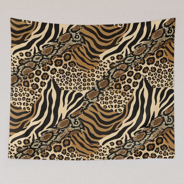 Item preview, Safari Wildlife Animal Print Pattern designed and sold by WildlifeInc.