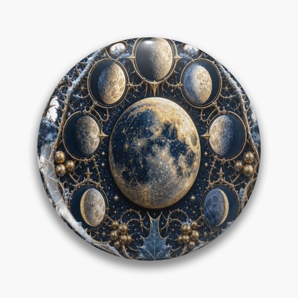 Item preview, Gothic Celestial Winter Moon-#celestialmoon # designed and sold by mo-carnival.