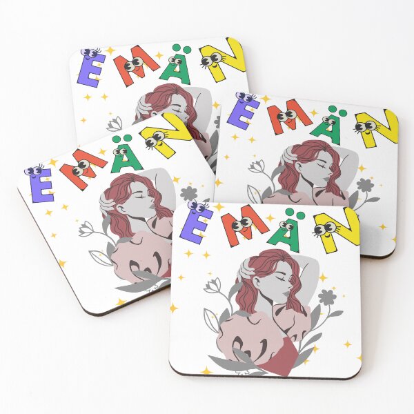 Item preview, EMAN Cute Name Design | Personalized Girl Name Aesthetic Sticker designed and sold by Emanartstudio14.