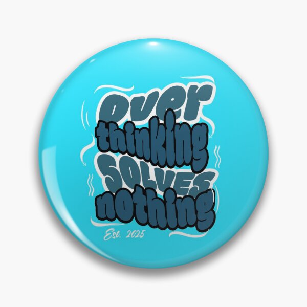 Item preview, Over thinking solves nothing designed and sold by PURPLE ECLIPSE.