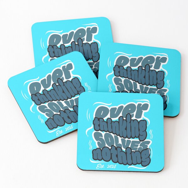 Item preview, Over thinking solves nothing designed and sold by PURPLE ECLIPSE.