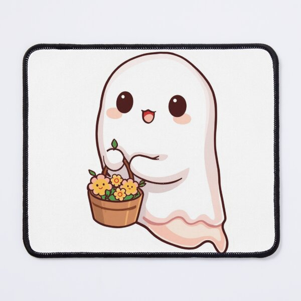 Item preview,  Flower Basket Ghost Sticker | Floral Vinyl Decal designed and sold by Pandey14.