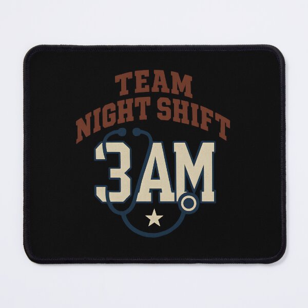 Item preview, Team Night Shift Shirt, Retro Sports Style Nurse T-Shirt, Funny 3AM Nurse Graphic Tee, Vintage Nurse Squad Gift Shirt designed and sold by TshirtsLabs.