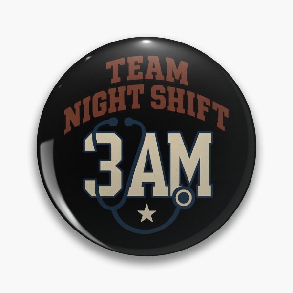 Item preview, Team Night Shift Shirt, Retro Sports Style Nurse T-Shirt, Funny 3AM Nurse Graphic Tee, Vintage Nurse Squad Gift Shirt designed and sold by TshirtsLabs.