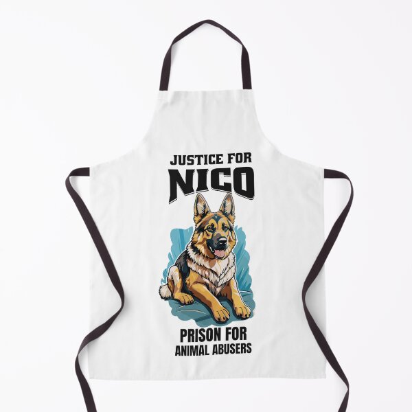Item preview, Justice for Nico against animal abuse designed and sold by HandicraftArt.