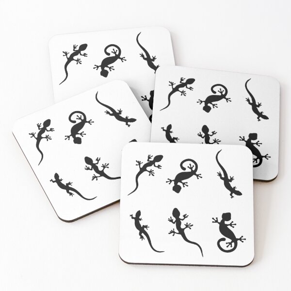 Item preview, Cute Gecko Lizard Silhouette Sticker Pack | Reptile Nature & Wild Animals Aesthetic Animal pattern  designed and sold by Art IN Pack.