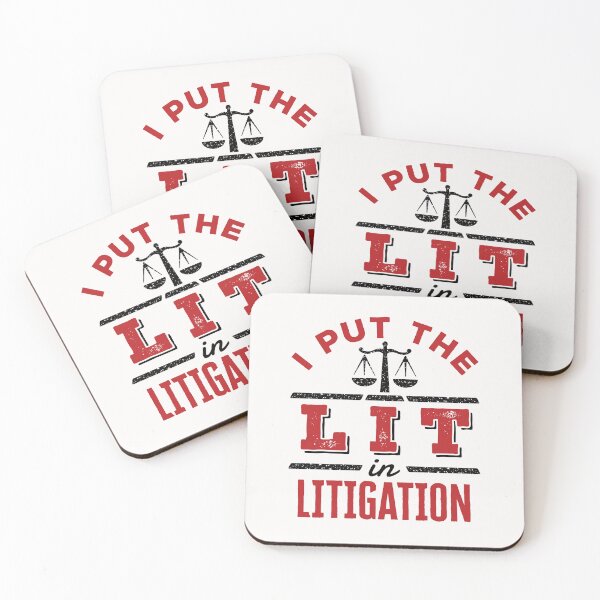 Item preview, I Put the Lit in Litigation Trial Lawyer Litigator designed and sold by jaygo.