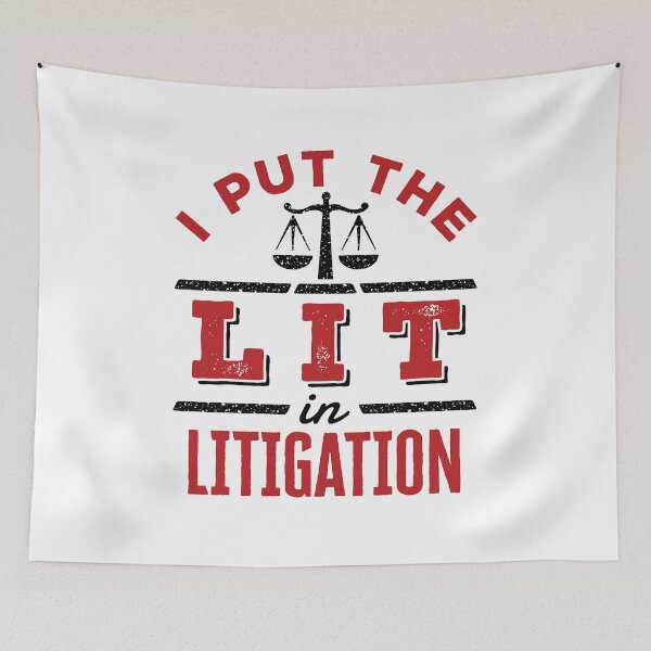 Item preview, I Put the Lit in Litigation Trial Lawyer Litigator designed and sold by jaygo.