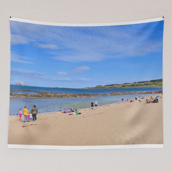 Item preview, North Berwick East Beach and Bass Rock designed and sold by Violaman.