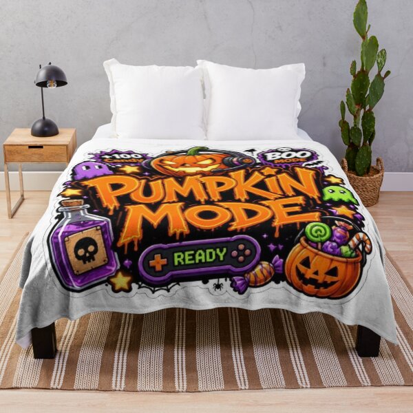 Item preview, PUMPKIN MODE Graffiti Sticker PNG | Cute Halloween Graphic Design | Spooky Autumn Vinyl Decal | Kawaii Fall Aesthetic Laptop Sticker designed and sold by Stylestickers55.