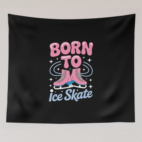 Item preview, BORN TO ice Skate designed and sold by jkrphoto.