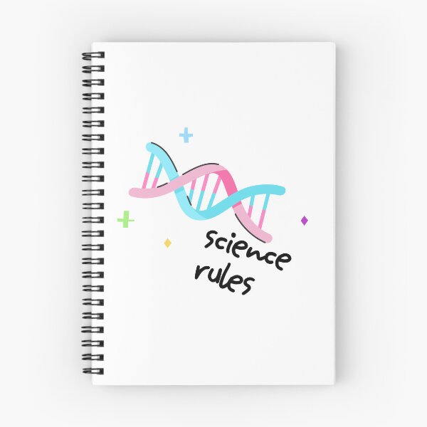 Item preview, Hand Drawn Science Rules DNA Strand Illustration designed and sold by the-myro.