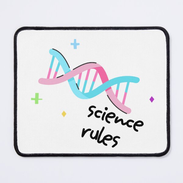 Item preview, Hand Drawn Science Rules DNA Strand Illustration designed and sold by the-myro.