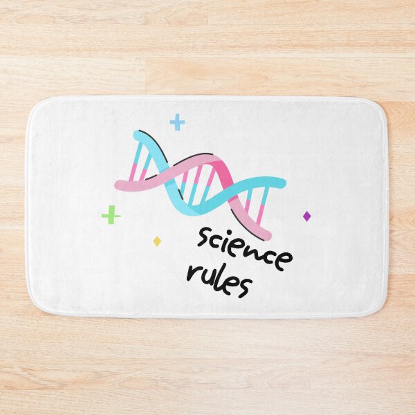 Item preview, Hand Drawn Science Rules DNA Strand Illustration designed and sold by the-myro.