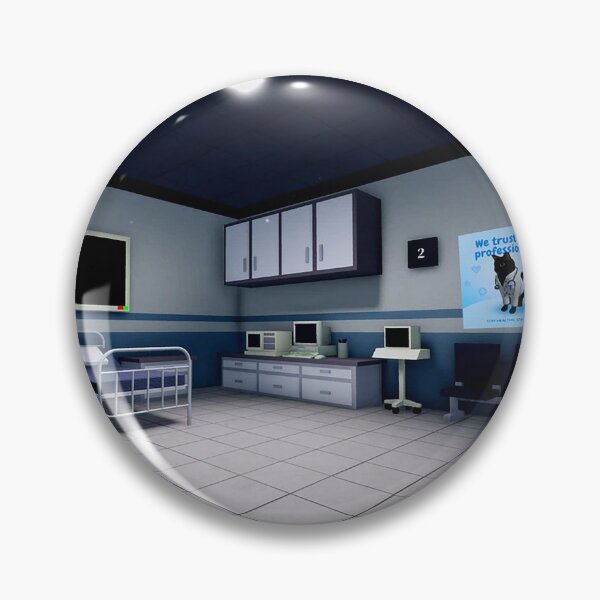 Item preview, Animal Hospital Roblox Room 2 of Medical Wing Aesthetic designed and sold by PrintondemArt.