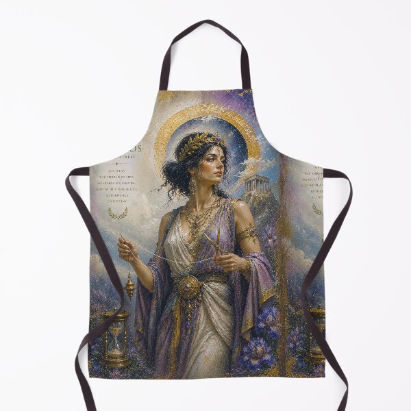 Item preview, Greek Goddess Atropos painting designed and sold by GalleryKauffeld.