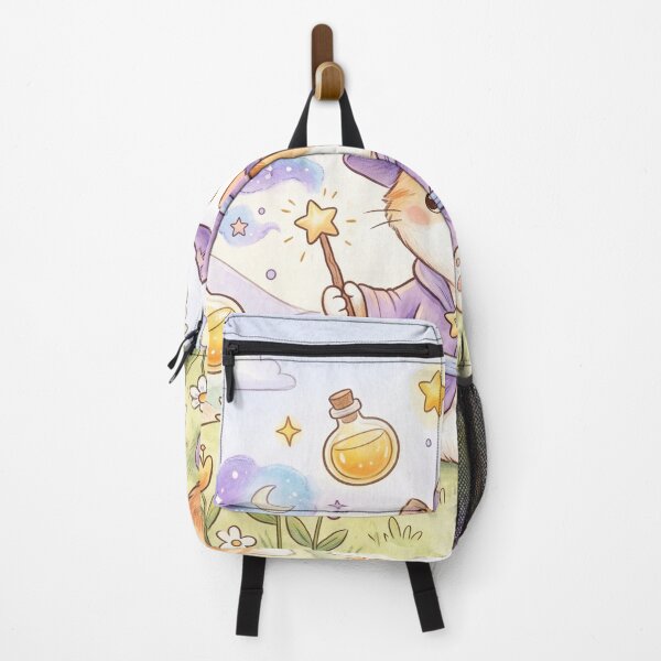 Item preview, Cute wizard cat watercolor cozy halloween designed and sold by Softie Sticker Studio.