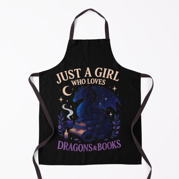 Item preview, Just A Girl Who Loves Dragons And Books Fantasy Reader Book Lover designed and sold by MOnnroyu.