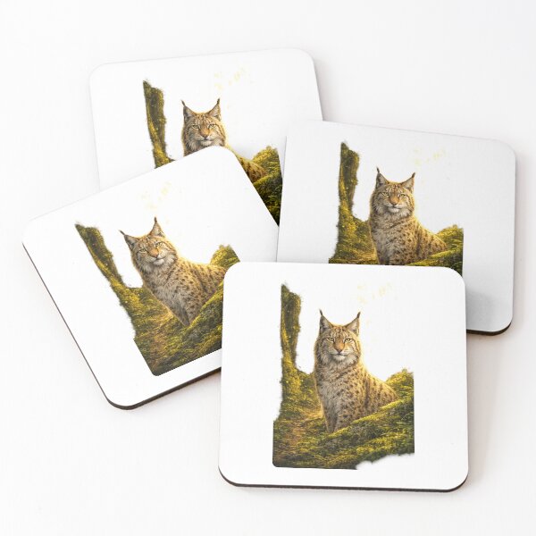 Item preview, Lynx in the forest designed and sold by PeterPunkt.