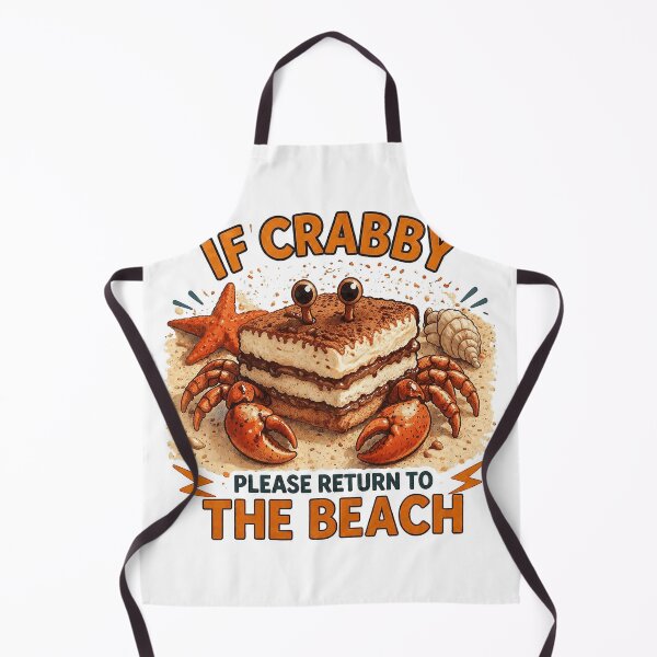 Item preview, If Crabby Please Return To The Beach designed and sold by vectcd.