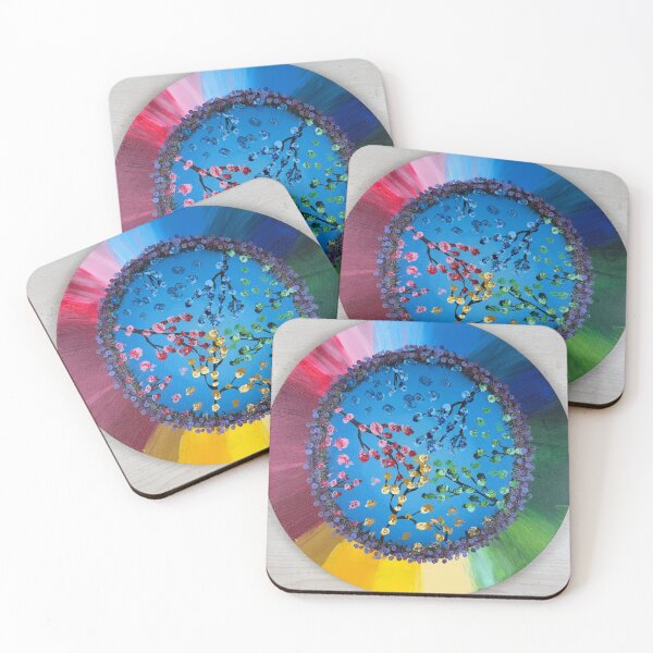Item preview, The flowers wheel | Handmade artwork designed and sold by tomahart-.
